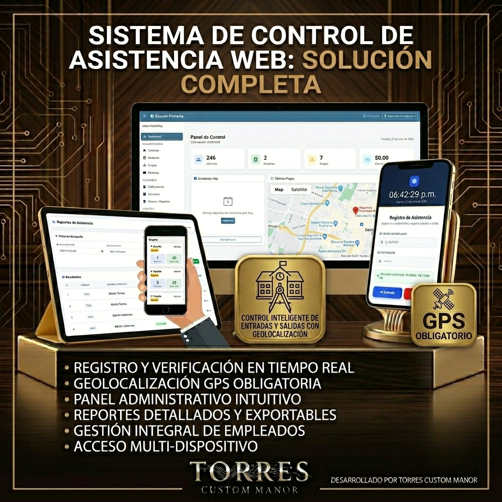 Sistema de Asistencia con Geolocalización