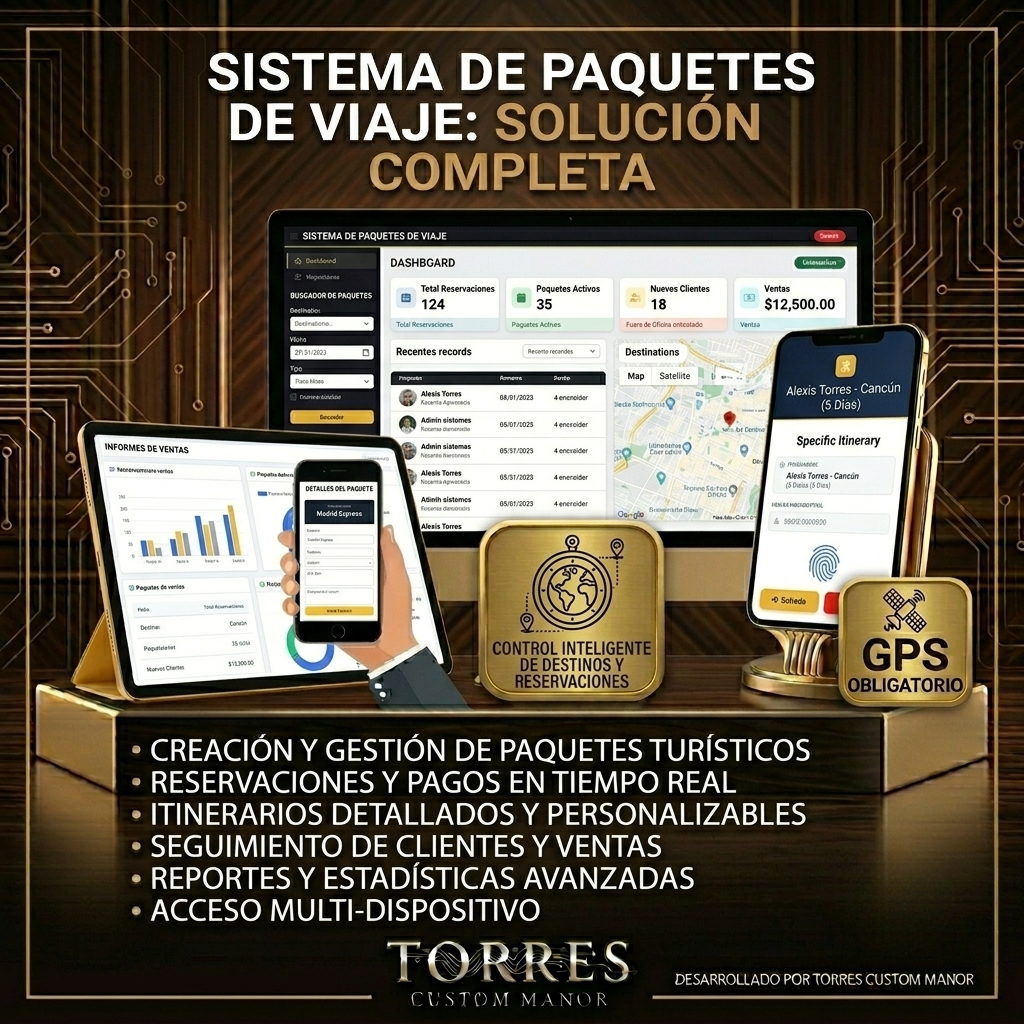 Sistema Paquetes de Viaje